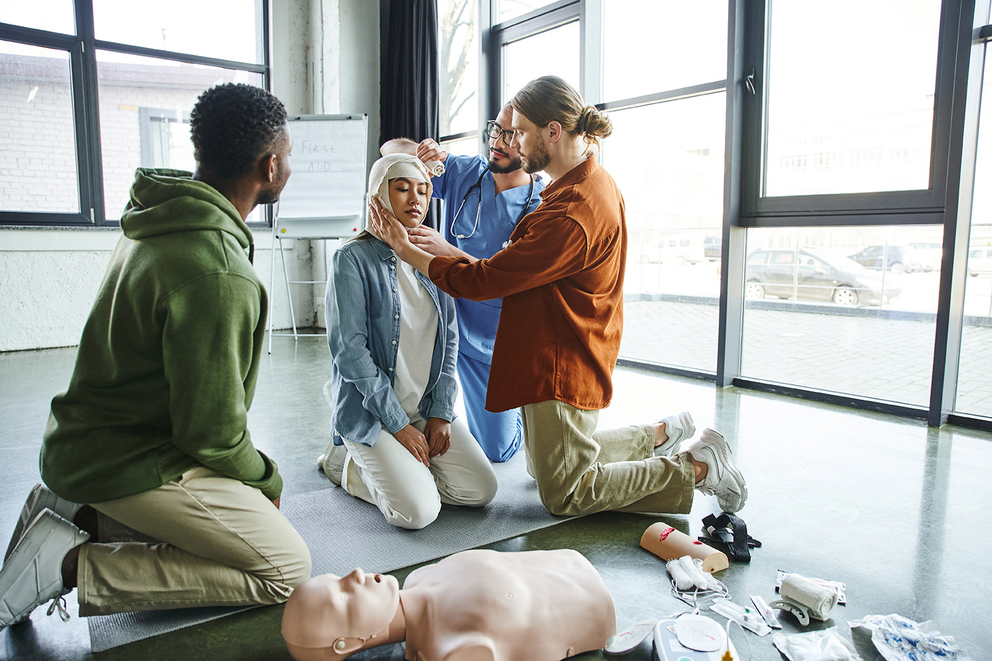 Book Your Basic Life Support Training Course in London Today - The Mandatory Training Group UK -