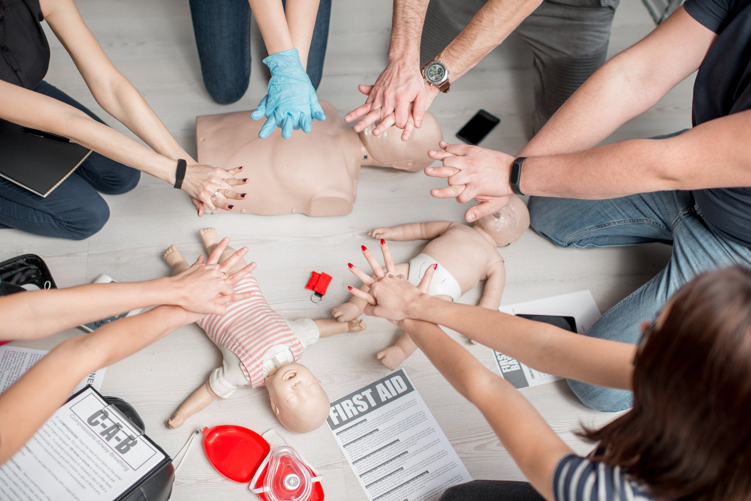 How and when to resuscitate children and babies?