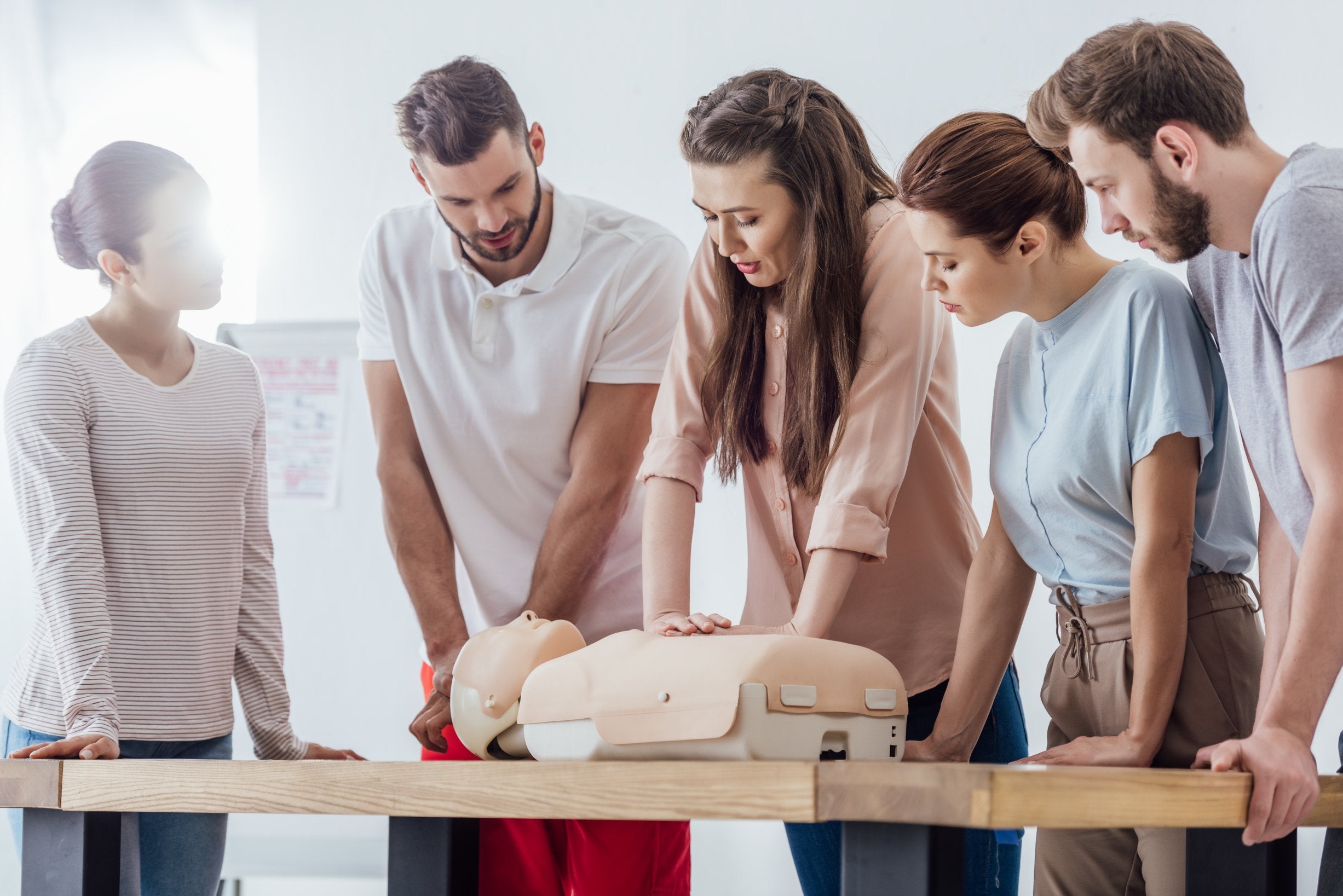 Cardiopulmonary resuscitation (CPR) training courses