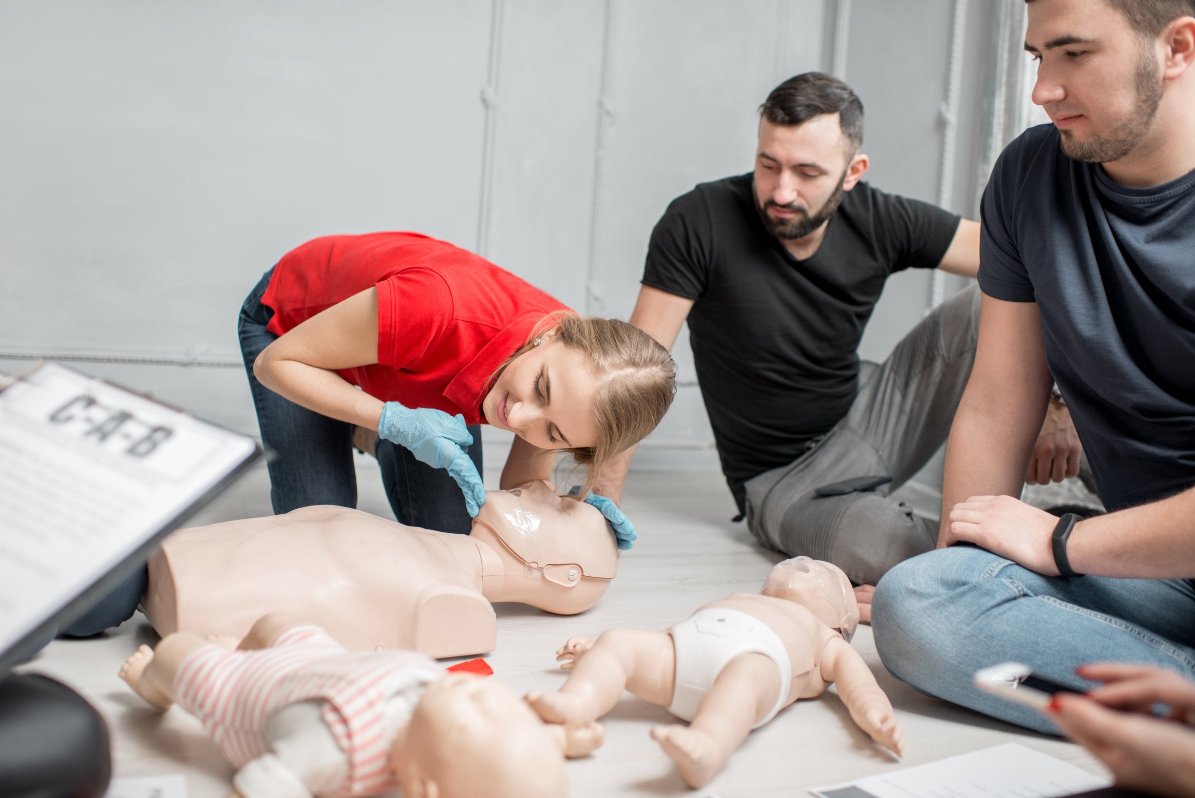 CPR guidelines for adults, children and babies