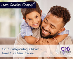 CSTF Safeguarding Children - Level 1 - Online Course - ComplyPlus LMS™ - The Mandatory Training Group UK -