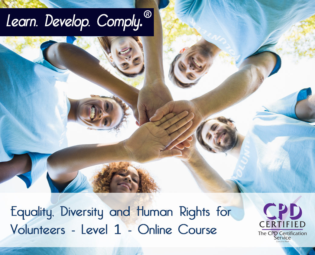 Equality, Diversity and Human Rights for Volunteers - Level 1