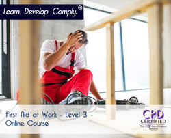 First Aid at Work - Level 3 - Online Course - ComplyPlus LMS™ - The Mandatory Training Group UK -
