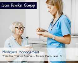 Medicines Management - Train the Trainer - Level 3 - Online Training Course - The Mandatory Training Group UK -