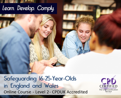 Safeguarding 16-25-Year-Olds in England and Wales - Level 2 - Online Training Course - The Mandatory Training Group UK -