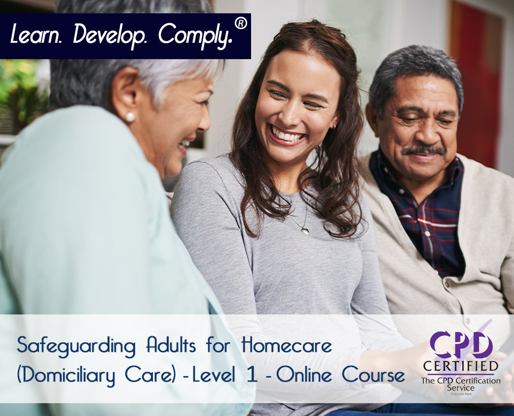 Safeguarding Adults for Homecare (Domiciliary Care) - Level 1