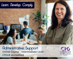 Administrative Support - Online Training Course - The Mandatory Training Group UK -