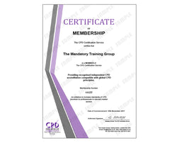 CSTF Aligned Mandatory Training - Online Training Course - The Mandatory Training Group UK -