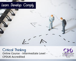 Critical Thinking - Online Training Course - The Mandatory Training Group UK -