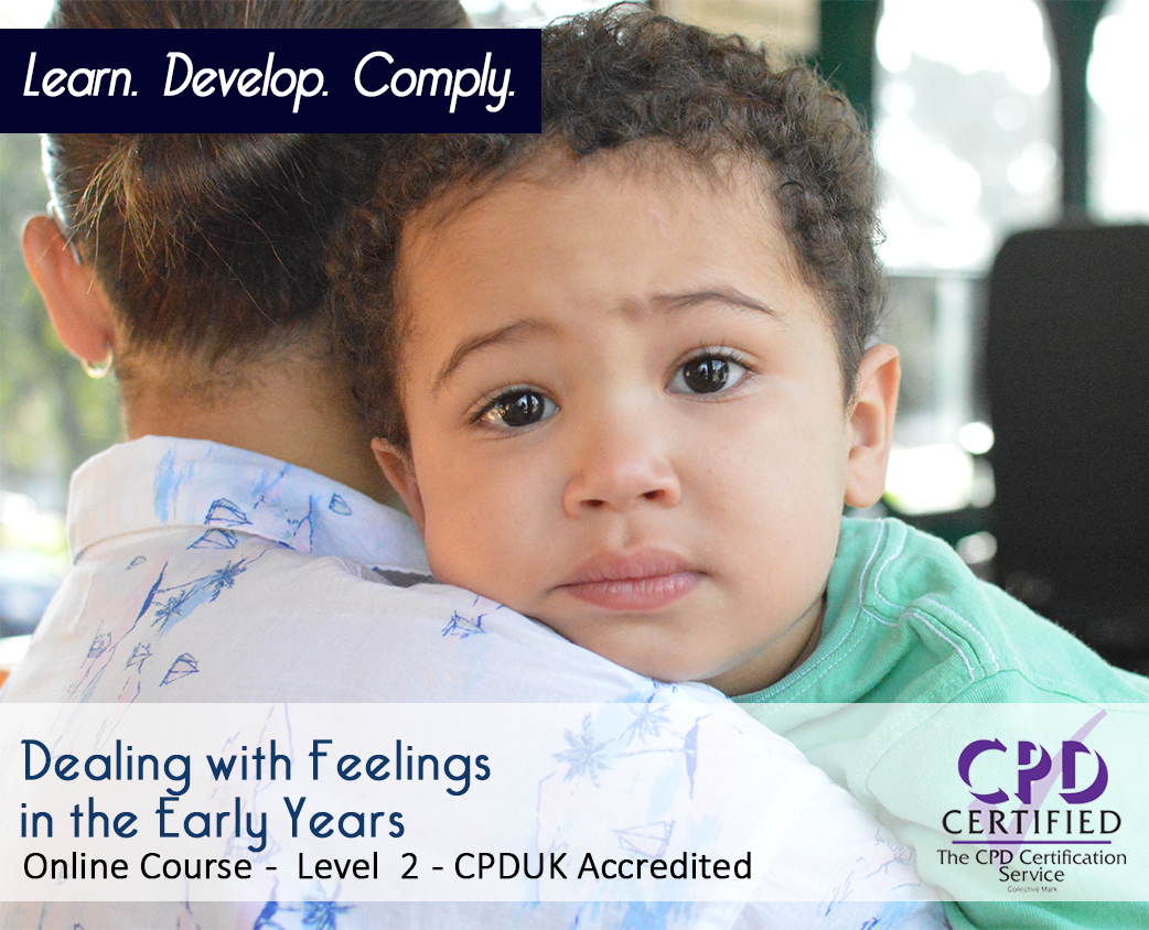 Dealing with Feelings in the Early Years - Online Course - Level 2 - CPDUK Certified