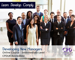 Developing New Managers - Online Training Course - The Mandatory Training Group UK -