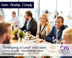 Developing a Lunch and Learn - Online Training Course - The Mandatory Training Group UK -