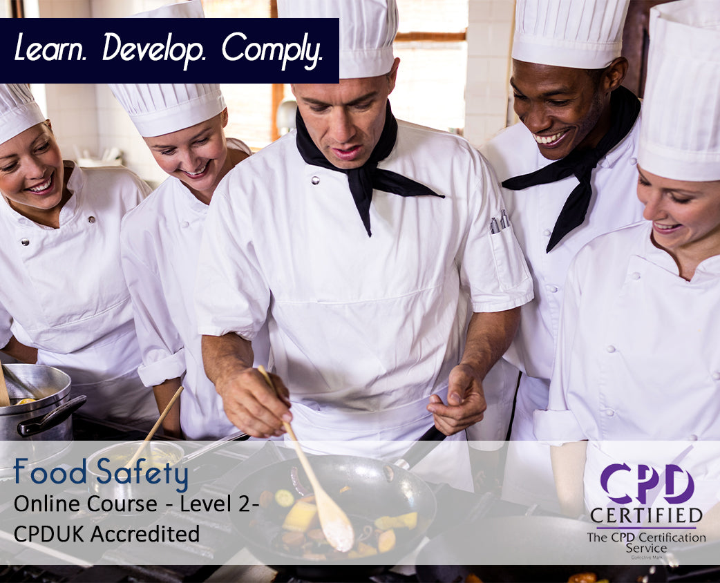 Food Safety Awareness - Online Training Course - CPDUK Accredited