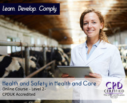 Health and Safety in Health and Care - Online Training Course - The Mandatory Training Group UK -
