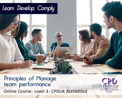 Manage team performance - Online Training Course - CPD Accredited - The Mandatory Training Group UK -