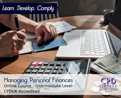 Managing Personal Finances - Online Training Course - The Mandatory Training Group UK -