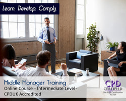 Middle Manager Training - Online Training Course - The Mandatory Training Group UK -