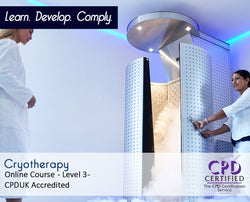 Cryotherapy - Online Training Course - The Mandatory training Group UK - 