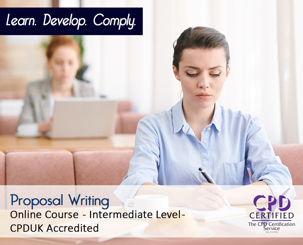 Proposal Writing – Online Training Course – CPDUK Accredited