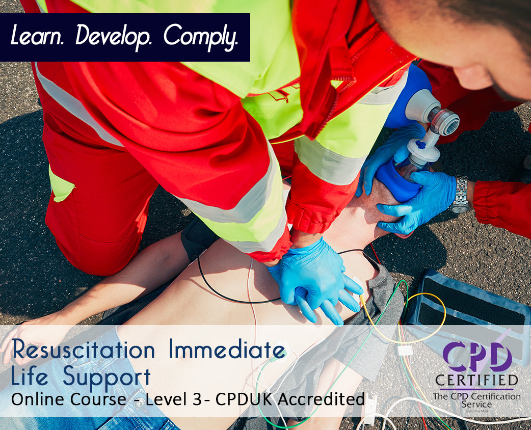 Resuscitation Immediate Life Suppor - Online Training Course - The Mandatory Training Group UK -