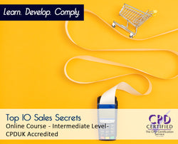 Top 10 Sales Secrets - Online Training Course - The Mandatory Training Group UK -