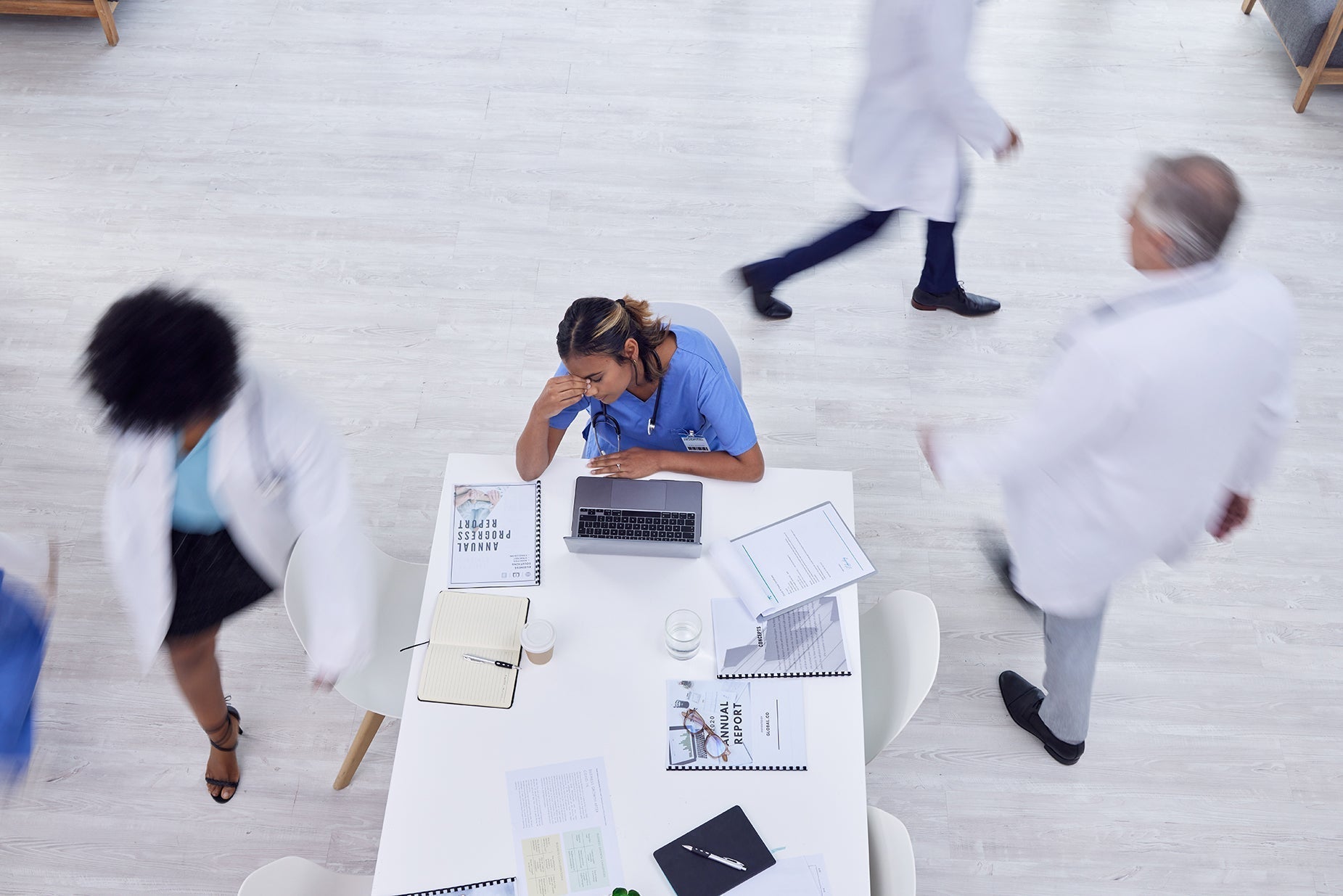 Addressing employee burnout in health and social care - Dr Richard Dune -