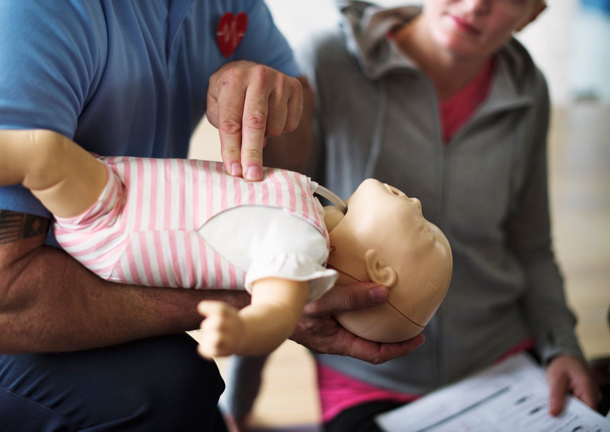 Cardiopulmonary resuscitation guidelines for babies