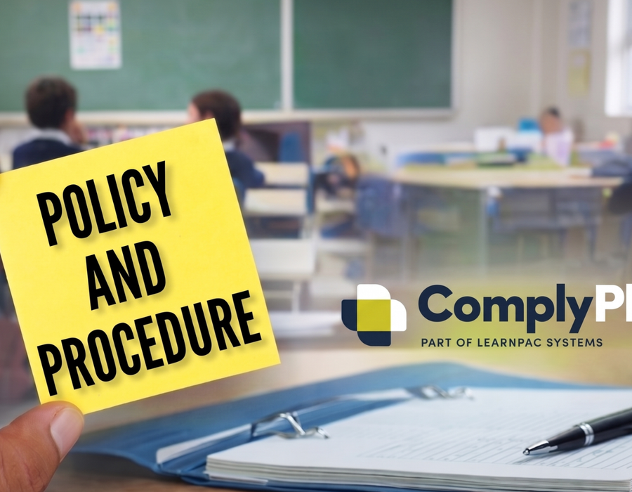 Policies and Procedures for Schools: ComplyPlus™ Software - ComplyPlus™ - The Mandatory Training Group UK -