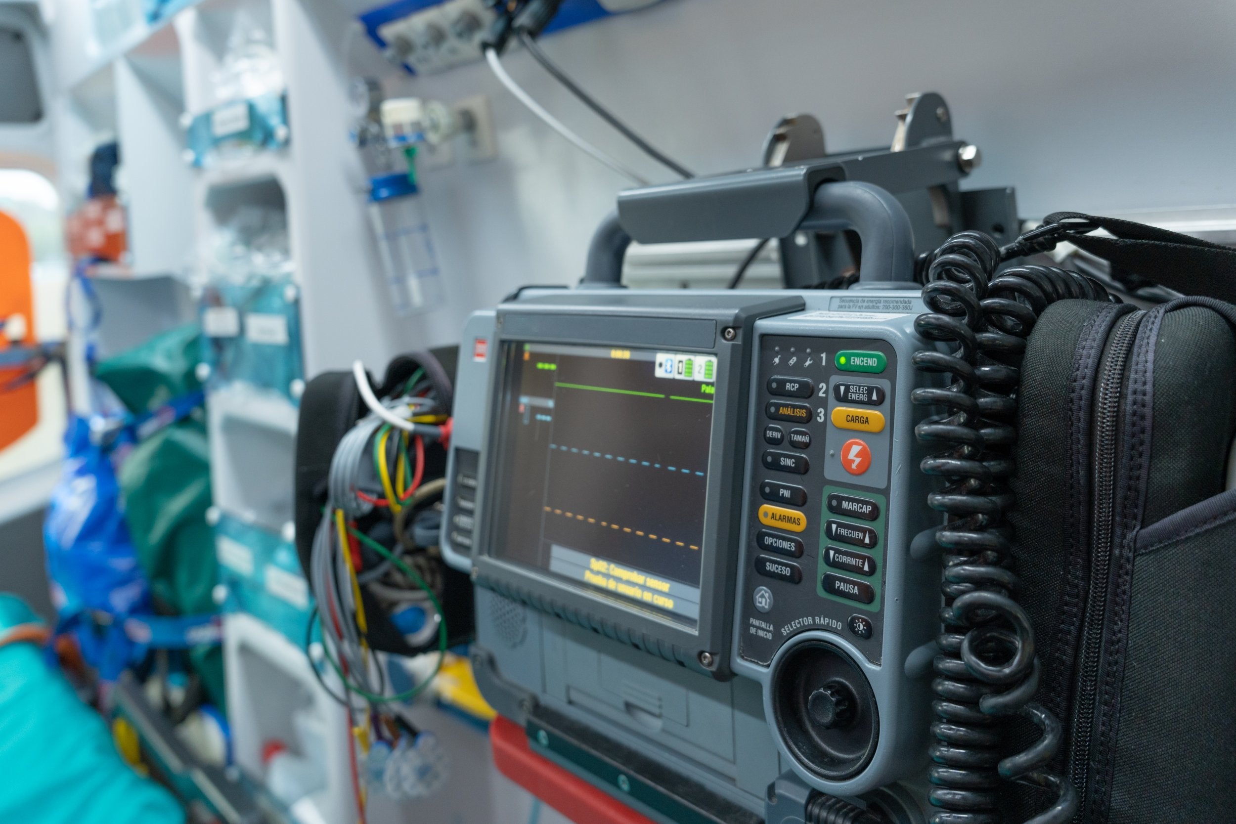 What is an automated external defibrillator?