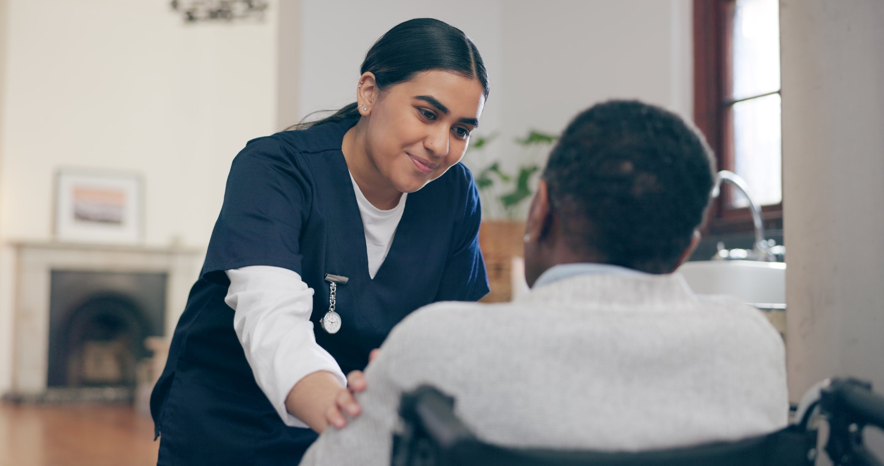What is the role of a care worker?