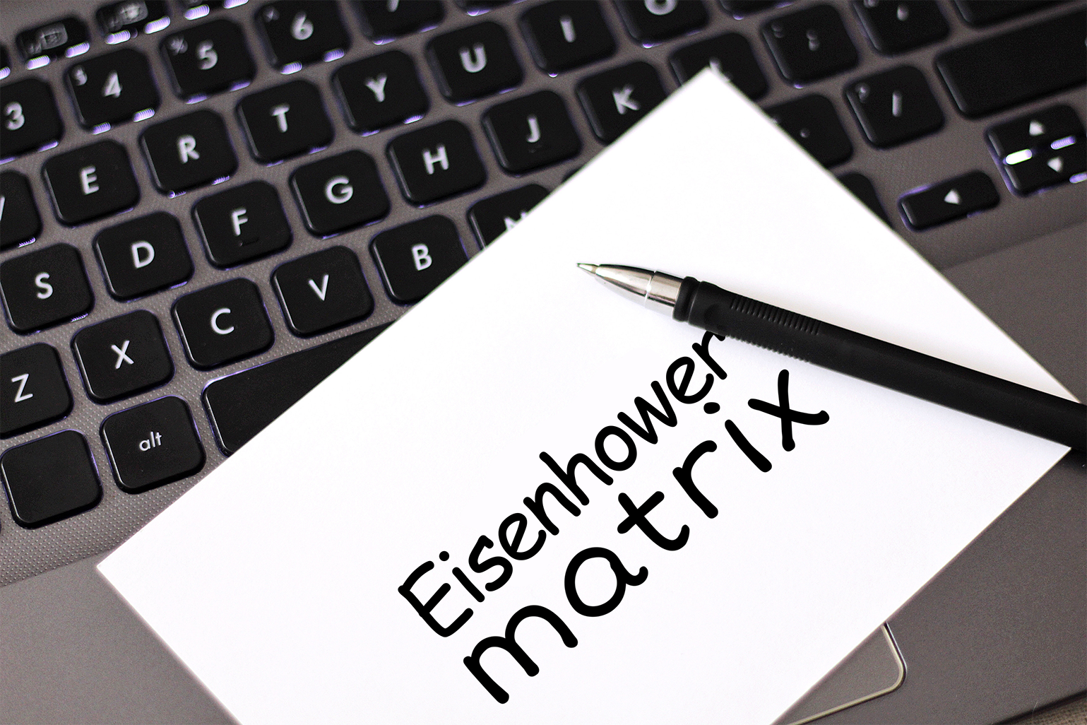 What is the Eisenhower Matrix? - Dr Richard Dune -