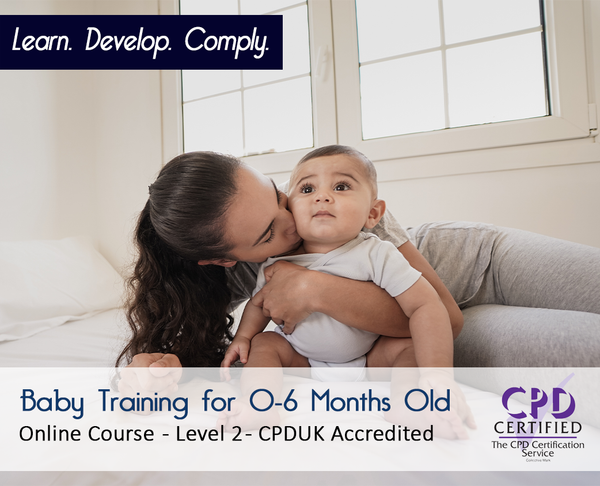 Baby Training for 06 Months Old Online Training Course CPDUK Accr