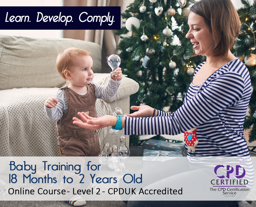 Baby Training for 18 Months to 2 Years Old - Online Course - The Mandatory Training Group UK -