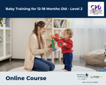 Baby Training for 12-18 Months Old - Level 2 - e-learning Course - ComplyPlus™ LMS - The Mandatory Training Group UK -