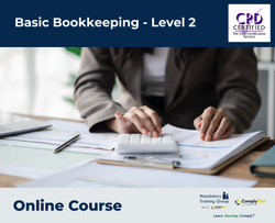Basic Bookkeeping - Level 2 - E-Learning Course - ComplyPlus™ LMS - The Mandatory Training Group UK -