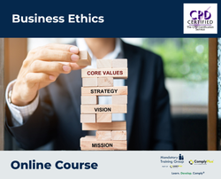 Business Ethics - e-learning Course - ComplyPlus™ LMS - The Mandatory Training Group UK -