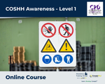 COSHH Awareness - Level 1 - e-learning Course - ComplyPlus™ LMS - The Mandatory Training Group UK -