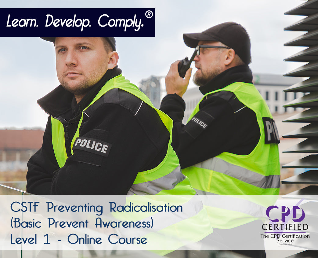 CSTF Preventing Radicalisation (Basic Prevent Awareness) - Level 1 ...