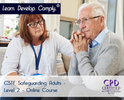 CSTF Safeguarding Adults - Level 2 - Online Course - ComplyPlus LMS™ - The Mandatory Training Group UK -