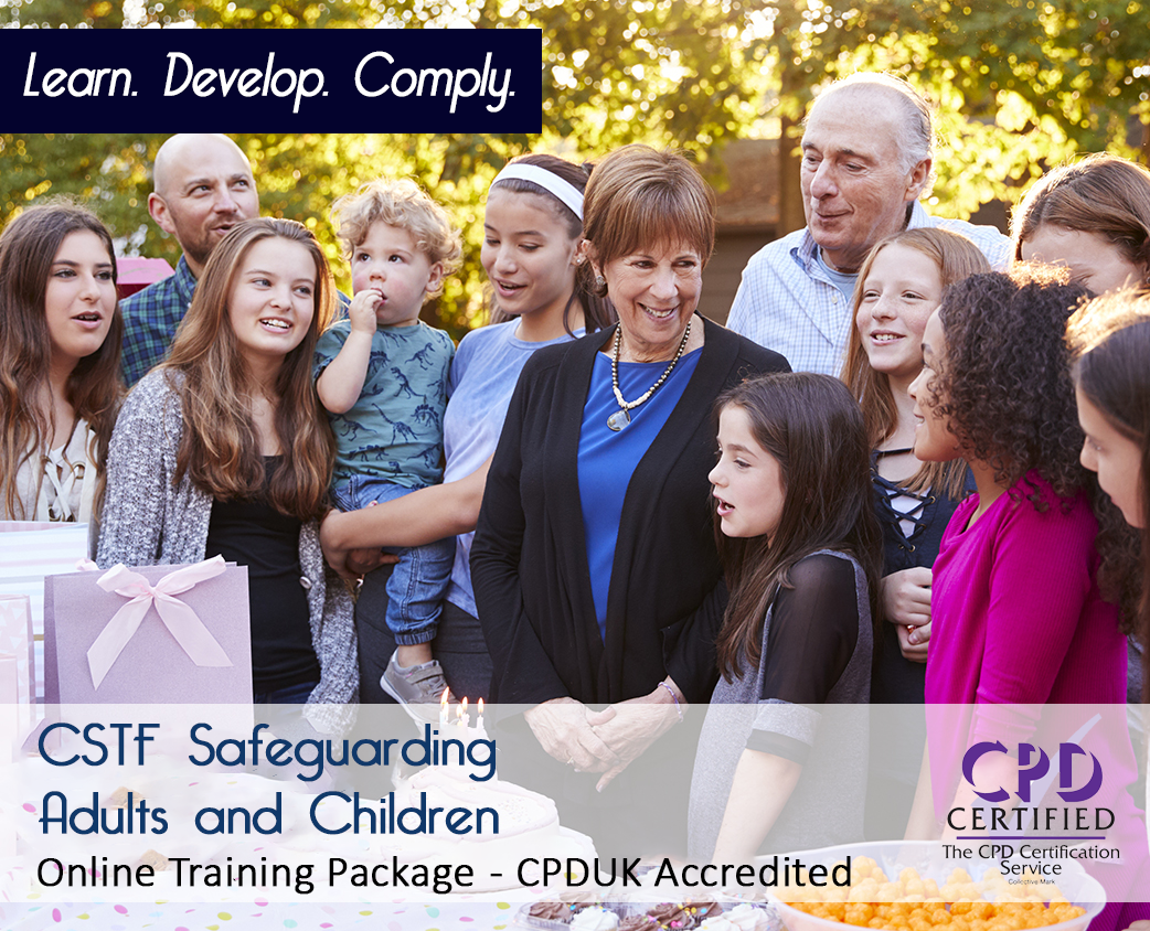 CSTF Safeguarding Adults and Children - Level 1, 2 & 3 - Online Training Package