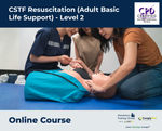 CSTF Resuscitation (Adult Basic Life Support) - Level 2 - e-learning Course - ComplyPlus™ LMS - The Mandatory Training Group UK -