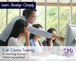 Call Centre Training - Online Training Course - The Mandatory Training Group UK -