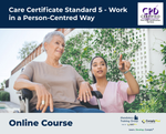 Care Certificate Standard 5 - Work in a Person-Centred Way - e-learning Course - ComplyPlus™ LMS - The Mandatory Training Group UK -
