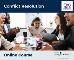 Conflict Resolution - e-learning Course - ComplyPlus™ LMS - The Mandatory Training Group UK -