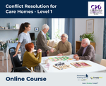 Conflict Resolution for Care Homes - Level 1 - e-learning Course - ComplyPlus™ LMS - The Mandatory Training Group UK -