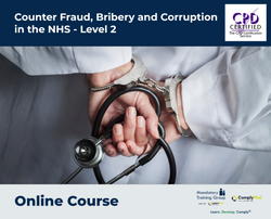 Counter Fraud, Bribery and Corruption in the NHS - Level 2 - e-learning Course - ComplyPlus™ LMS - The Mandatory Training Group UK -