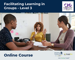 Facilitating Learning in Groups - Level 3 - e-learning Course - ComplyPlus™ LMS - The Mandatory Training Group UK -