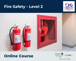 Fire Safety - Level 2 - e-learning Course - ComplyPlus™ LMS - The Mandatory Training Group UK -