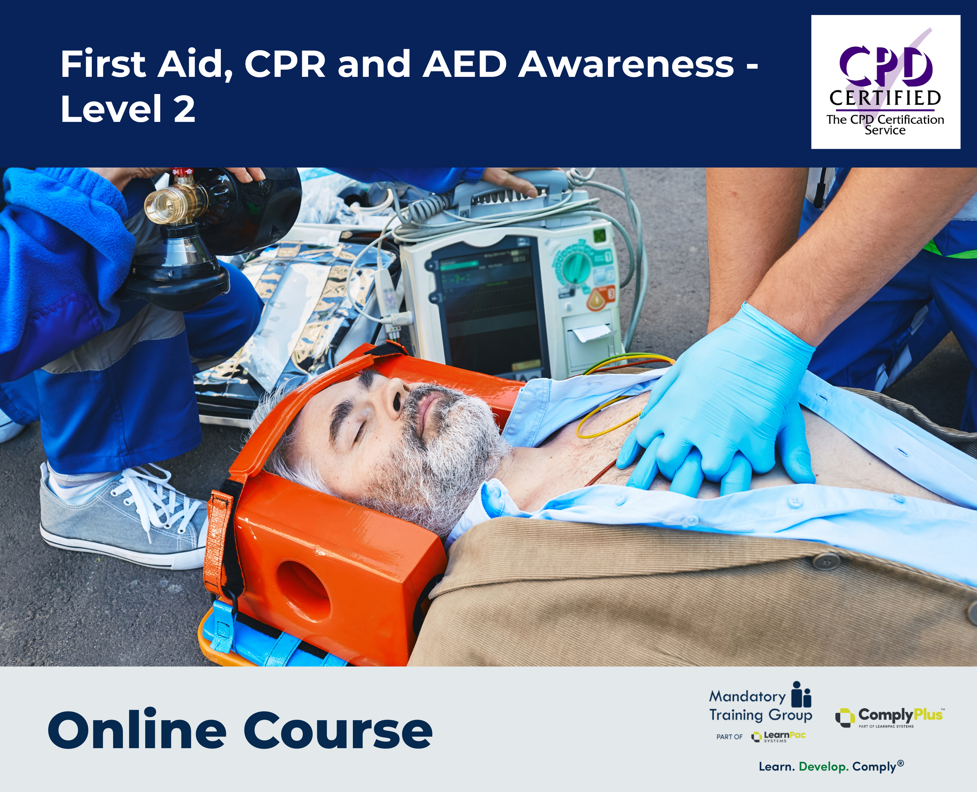 First Aid, CPR and AED Awareness - Level 2