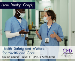 FREE Health, Safety and Welfare for Health and Care - Level 1